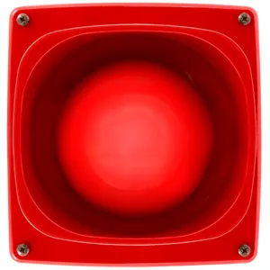 2 Wire IP55 Sounder Red