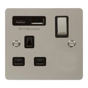 DEFINE 'INGOT' 13A 1  GANG  SWITCHED SAFETY SHUTTE