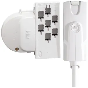 6A Lumi' Lead 1.5m 0.75mm P-W + KLPCR/7