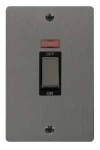 Define - 50A 2 Gang Double Pole Switch With Neon (