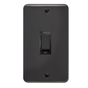 Deco Plus - 50A 2 Gang Double Pole Switch (Vertica