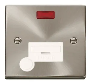 13A Fused Connection Unit With Flex Outlet & Neon