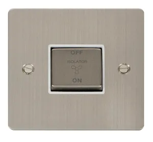 10A INGOT 3 POLE FAN ISOLATION PLATE SWITCH