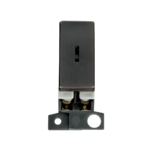 MINIGRID 10AX 2 WAY KEY SWITCH MODULE - METAL MATT