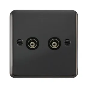 Twin Isolated Coaxial Outlet