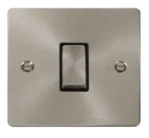Ingot 10AX 1 Gang Intermediate Switch  - Black