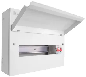 14 Way Metal Consumer Unit With 100A Mains Switch