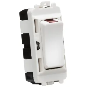 20AX DP module with LED indicator - white
