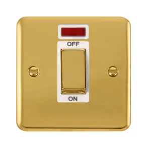 Deco Plus - 50A 1 Gang Double Pole Switch With Neo