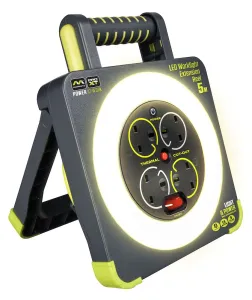 4 SOCKET 5M 13 AMP H05VV-F3G1,25MM WORKLIGHT REEL