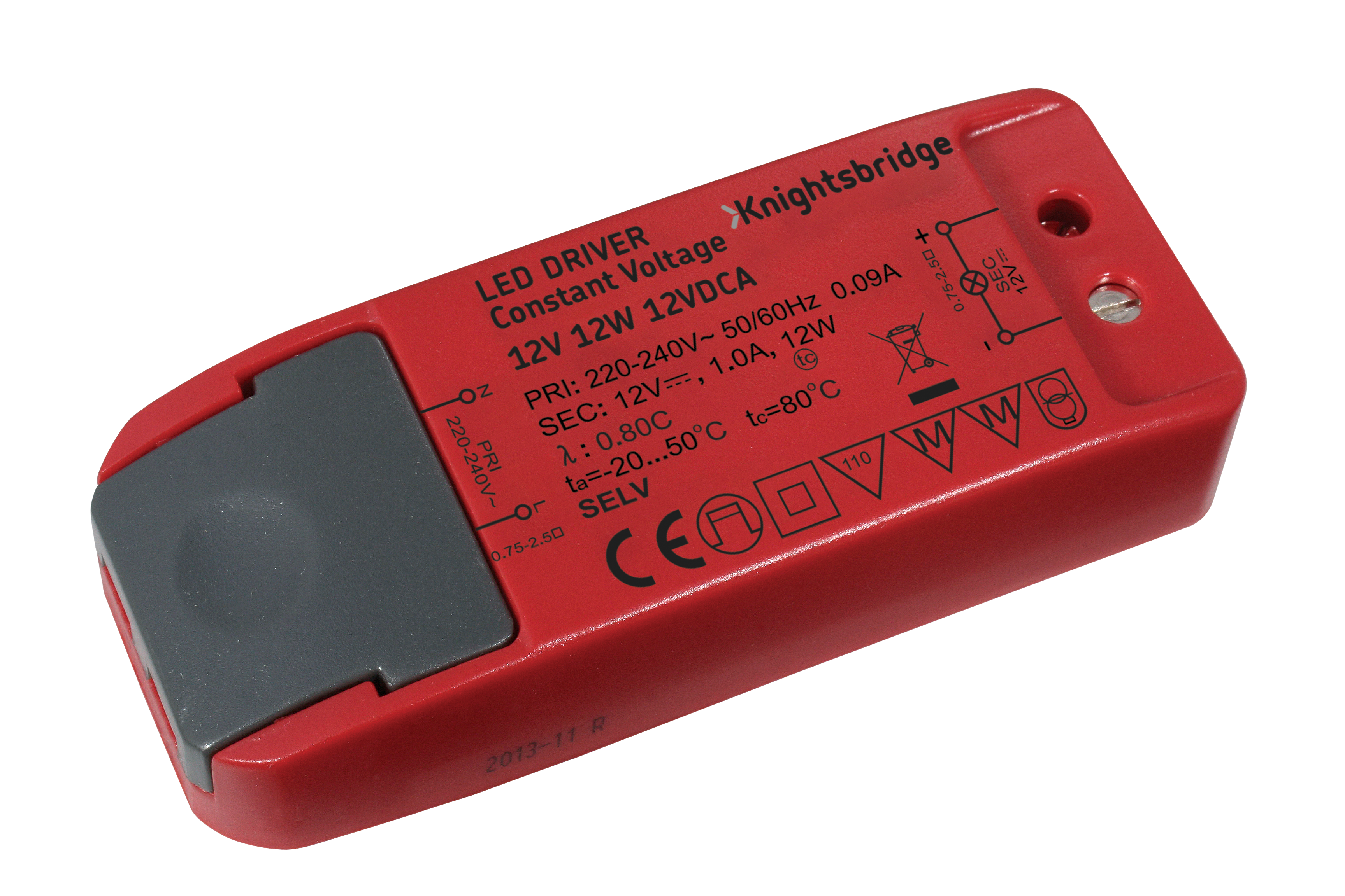 IP20 12V 12W LED Driver - Constant Voltage