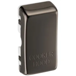 GRID ROCKER "COOKER HOOD" - BLACK NICKEL - PACK 10