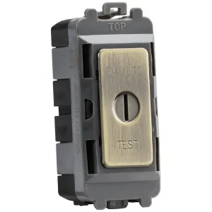 20AX DP key module (marked EMG LTG TEST") - antiqu