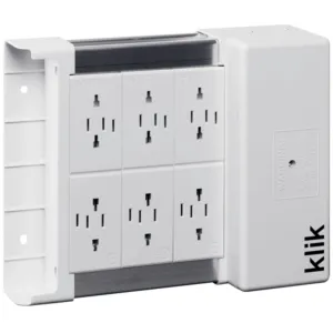 6 Way klik Lighting Distribution Unit