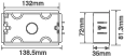2 Gang FG Dry Lining Box - 35mm Deep