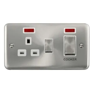 Deco Plus - 50A Cooker Control Unit With Neons - I