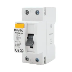 2 Pole 100A 30mA RCCB (Type A)