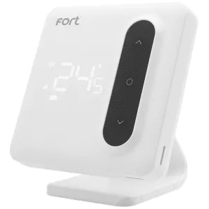 Fort Programmable Thermostat with RF and WiFi Whit
