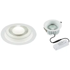 230V 10W COB LED Recessed Commercial Downlight 400