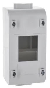 LEWDEN Split lid ABS enclosure 2 module IP20