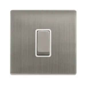 10AX INGOT 1 GANG INTERMEDIATE SWITCH - STAINLESS