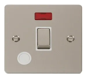 Ingot 20A 1 Gang DP Switch + Flex Outlet  + Neon