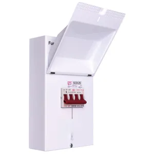 125A CHANGEOVER SWITCH (1P+N) METAL ENCLOSURE