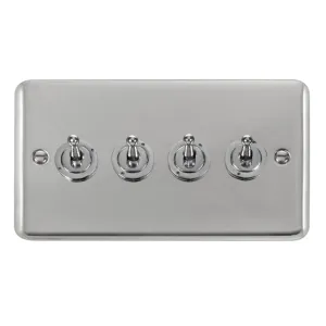 10AX 4 Gang 2 Way Toggle Switch