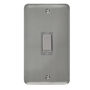 Deco Plus - 50A 2 Gang Double Pole Switch (Vertica