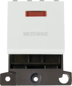 20A DP  SW+NEON WH "MICROWAVE"