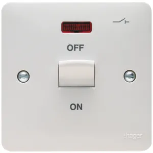 50A DP Switch 1G With LED Indicator