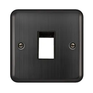 1 GANG MINIGRID UNFURNISHED PLATE - 1 APERTURE - M