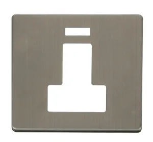 Switched Connection Unit With Neon Cover Plate - S