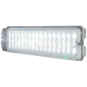 230V IP65 6W LED Emergency Bulkhead (maintained/no