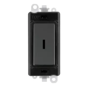 20AX 2 Way Keyswitch Module - Black - Black Nickel