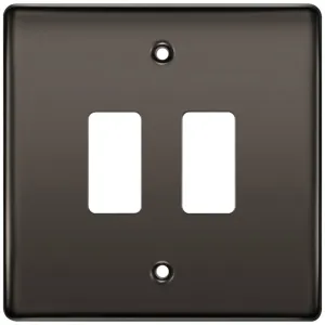 Frontplate, 2 Gang