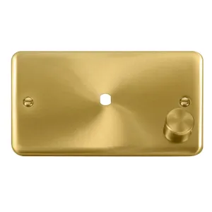 2 Gang Dimmer Plate & Knob (630W or 1000W) - 1 Ape