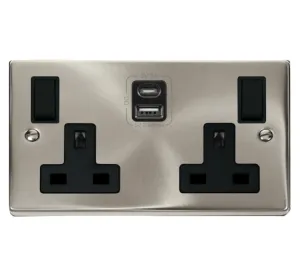 2G 13A SW SKT 4.2A A&C USB VPSC BK