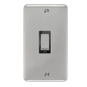 Deco Plus - 50A 2 Gang Double Pole Switch (Vertica