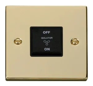 10A 3 POLE FAN ISOLATION PLATE SWITCH