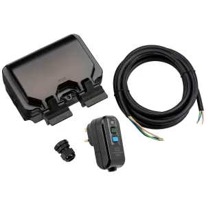 IP66 2G RCD Outdoor Socket Kit
