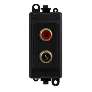 GPRO RCA X 2 MOD BK