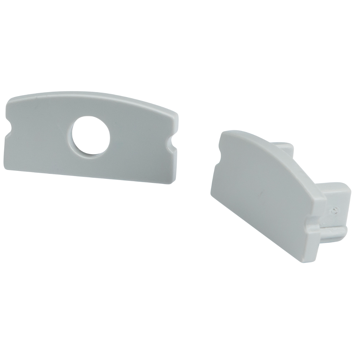 Aluminium Surface Mount Profile End Caps
