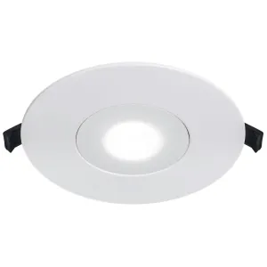 FTYPE DOWNLIGHT ADAPTER PLATE MATT WHITE