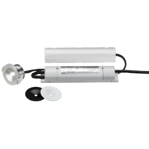 230V IP20 3W LED Emergency Downlight - Self-Test