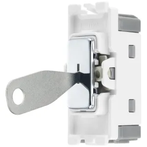 GRID 20AX SECRET KEY SWITCH MODULE 2 WAY, SP - CHR