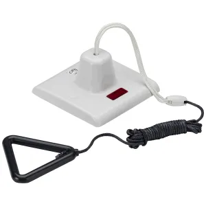 50A DP Pull Cord Switch with Neon and Mechanical O