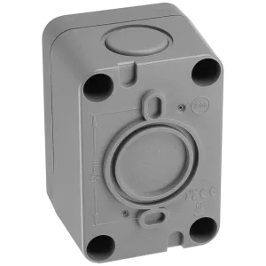 Plate Switch, 1 Gang 2 Way SP Weatherproof