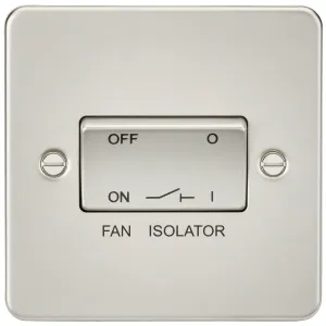 10A Fan Isolator Switch - Pearl