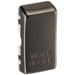 GRID ROCKER "WATER HEATER" - BLACK NICKEL - PACK 1